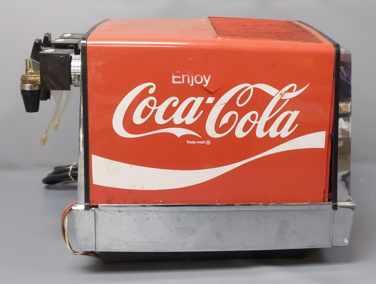 Coca-Cola Vintage Enjoy Coke Fountain Machine Dispenser EX