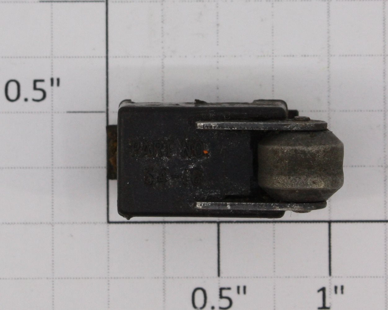 Lionel 54-15 O Gauge Ballast Tamper Contact Roller Assembly