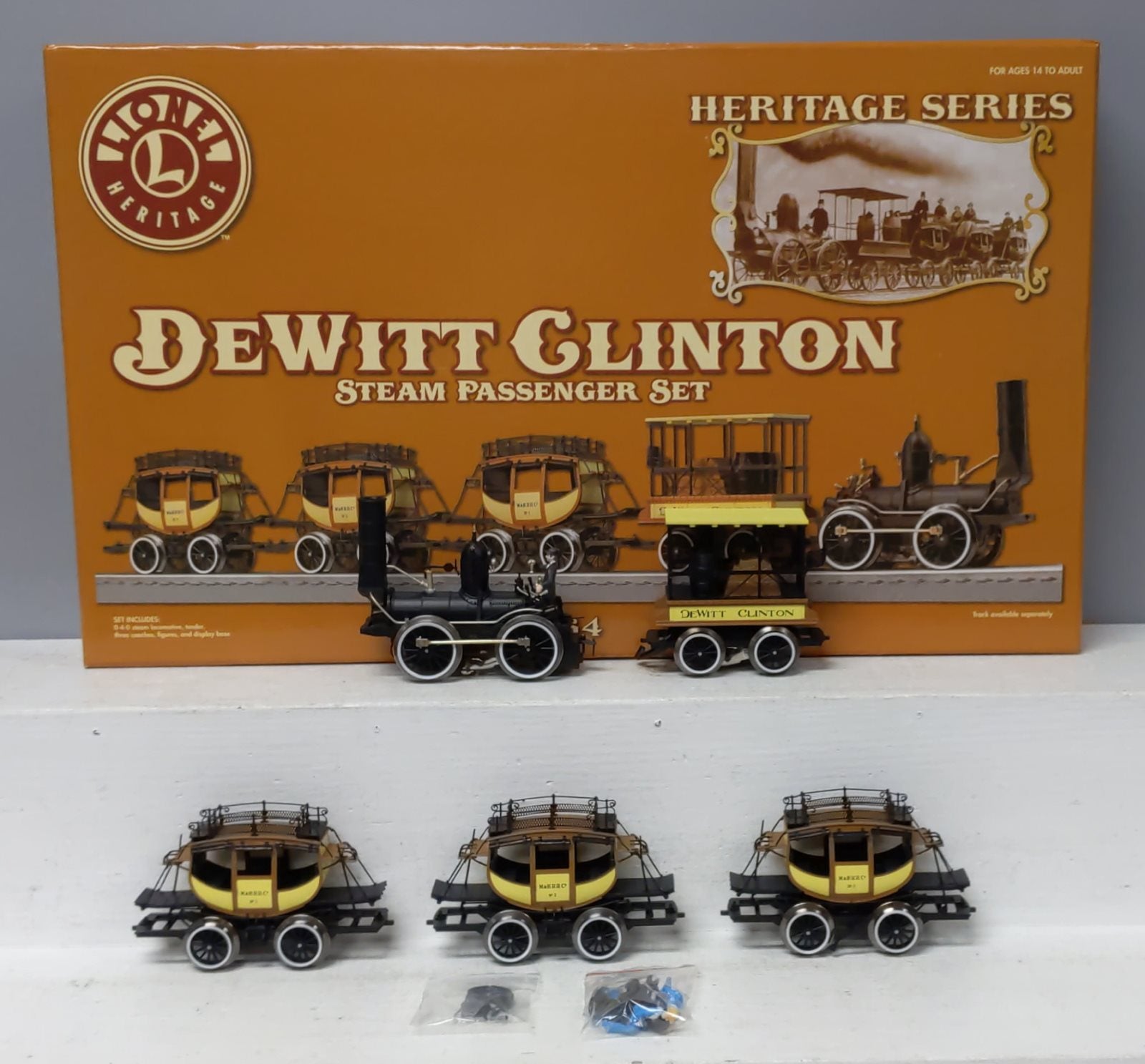 Dewitt clinton train set online