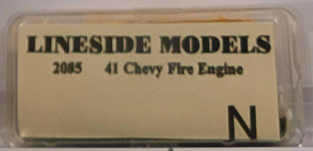 Lineside Models 2085 N 1941 Chevy Fire Engine