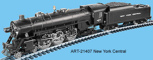 Aristo-Craft 21407 NYC 4-6-2 Pacific Steam Loco.