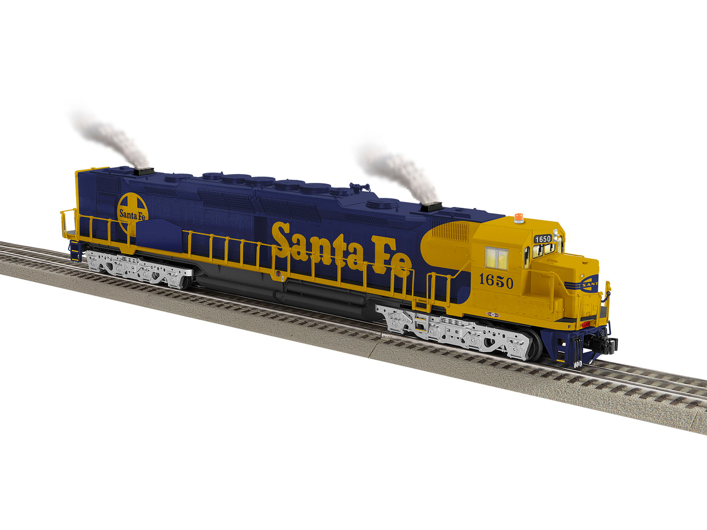 Lionel 2233151 O BTO Santa Fe Legacy DD35 Diesel Locomotive #1650