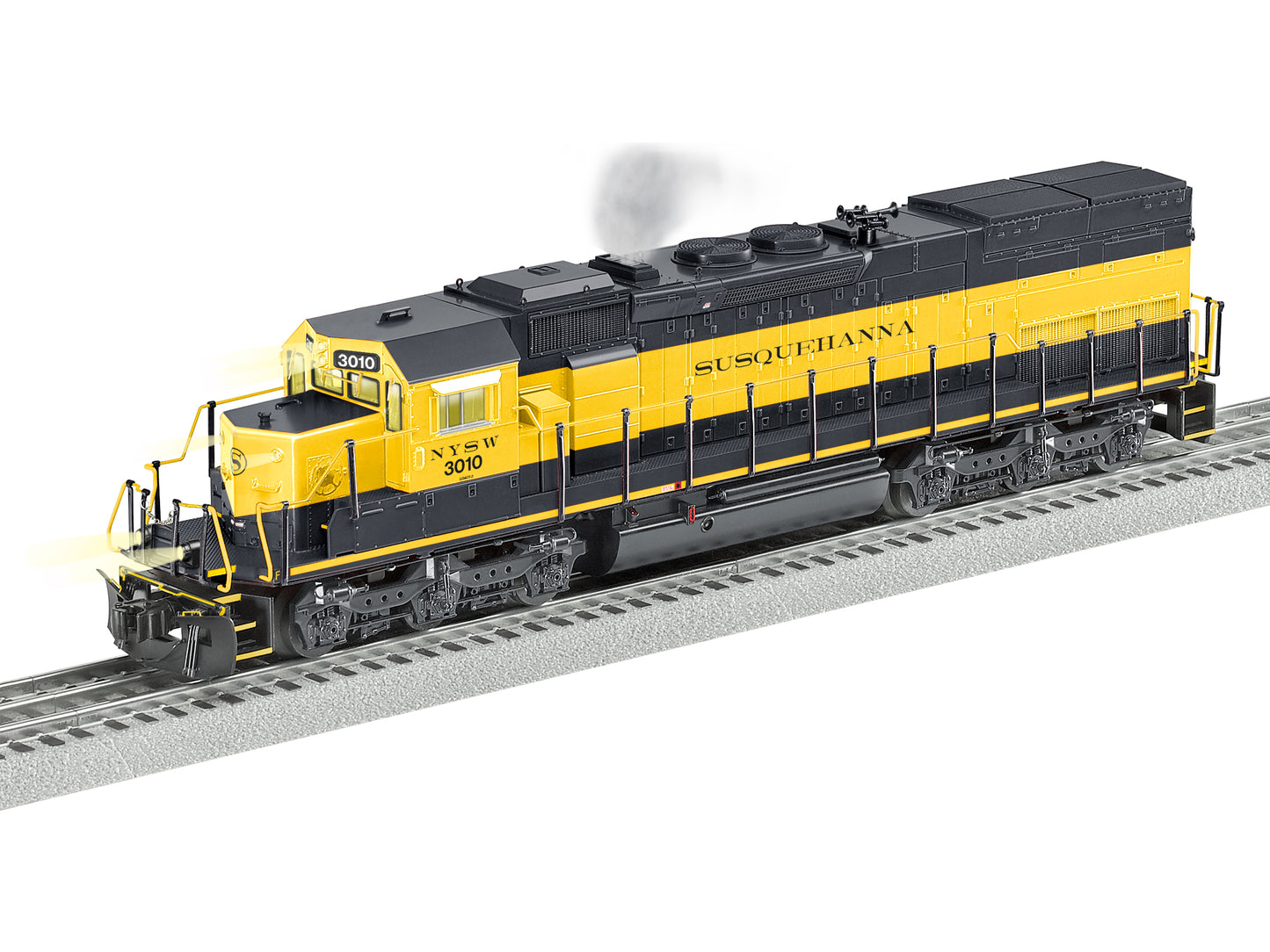 Lionel 2333401 BTO O Gauge Susquehanna SD40T-2 Diesel Locomotive #3010 w Legacy