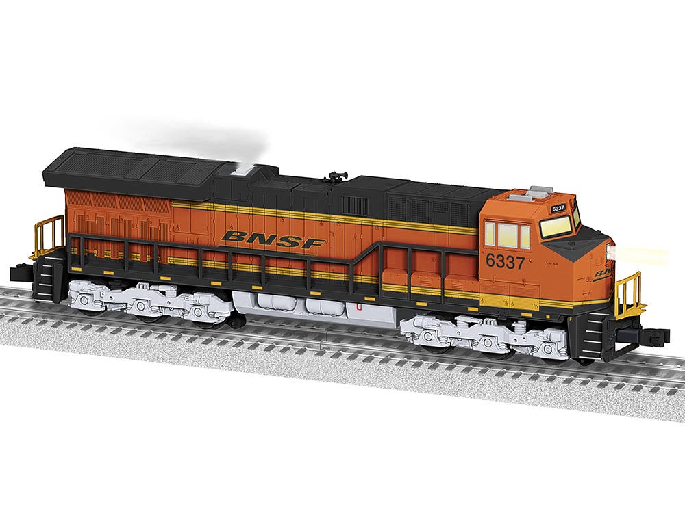 Lionel 2334070 O BNSF LionChief Plus 2.0 ET44ac Diesel Locomotive #6337