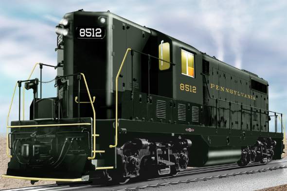 Lionel 6-28573 O Gauge Pennsylvania GP-7 Diesel Locomotive #8512