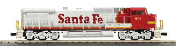 MTH 30-20003-1 O Gauge Santa Fe C40-8W Diesel Locomotive W/ PS 2.0