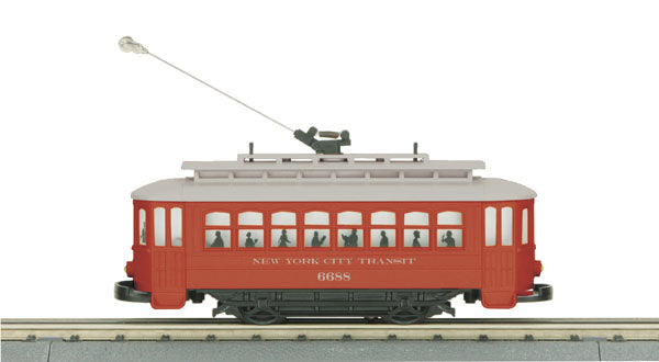 MTH 30-2596 NY Transit Bump-n-Go Trolley