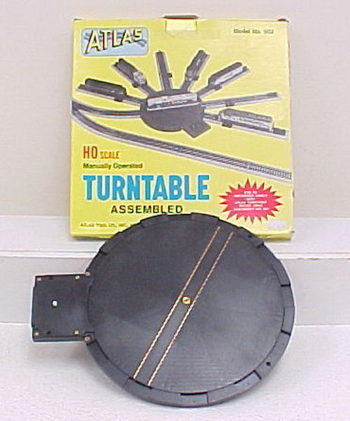 Atlas 302 HO Manual Turntable Assembled Manually Operated