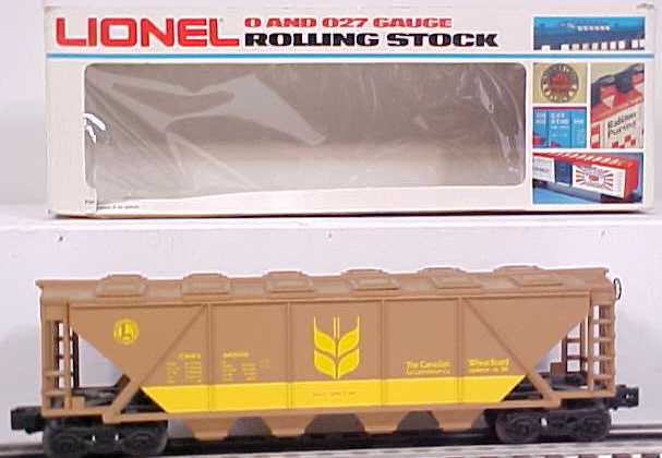 Lionel 6-840006 Canadian Wheat Covered Quad Hopper