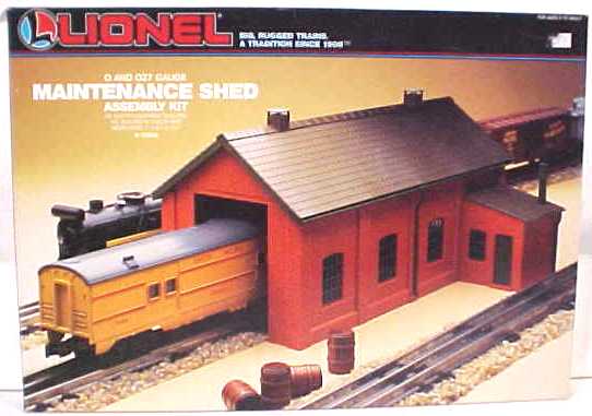 Lionel 6-12906 O and O27 Scale Maintenance Shed Plastic Building Kit