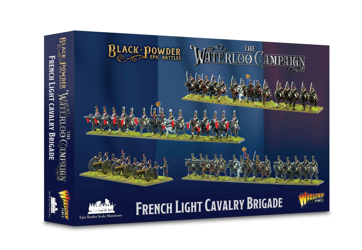 Warlord Games 312002002 Black Powder Waterloo French Light Cavalry Brigade