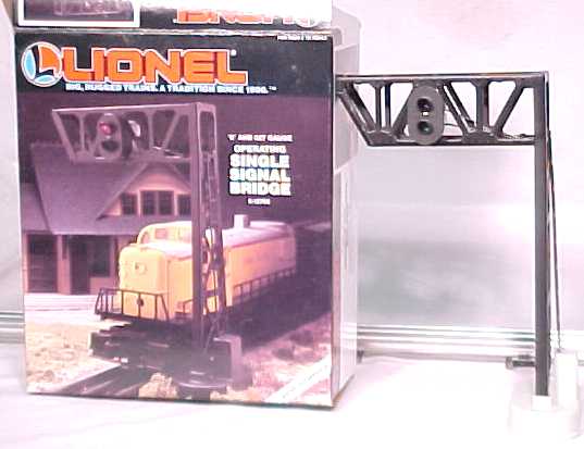 Lionel 6-12763 O/O27 Gauge Single Signal Bridge