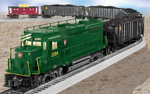 Lionel 6-31749 O Gauge Pennsylvania RR Coal Train Diesel Train Set with TMCC