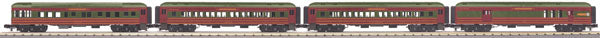 MTH 30-69043 O New York Ontario & Western 60' Madison Passenger Set (Set of 4)