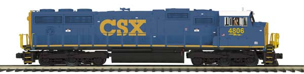 MTH 20-2958-3 CSX Non-Powered SD70Mac Diesel Engine #4574