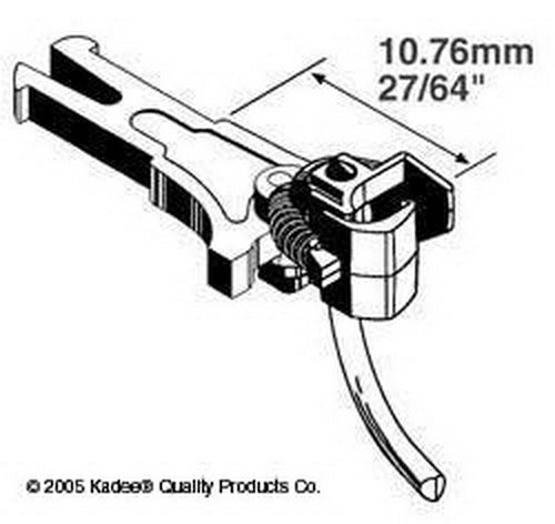 Kadee 19 HO 10.76mm (.400) NEM-362 Long Coupler