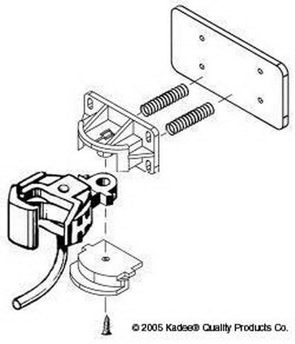 Kadee 1779 G Sill Mounted Coupler