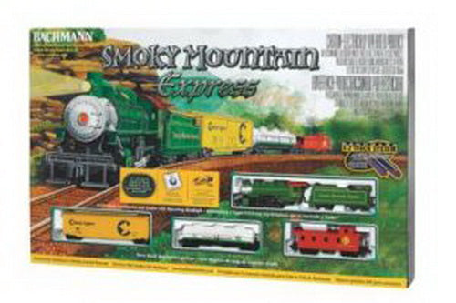 Bachmann 00613 Smokey Mountain Express HO Gauge Steam Train Set