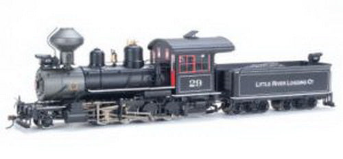 Bachmann 25963 On30 Little River Logging 2-8-0 Steam Loco & Tender #29 w DCC