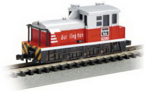 Bachmann 60016 HO Burlington Plymouth MDT Switcher Diesel Locomotive #9280