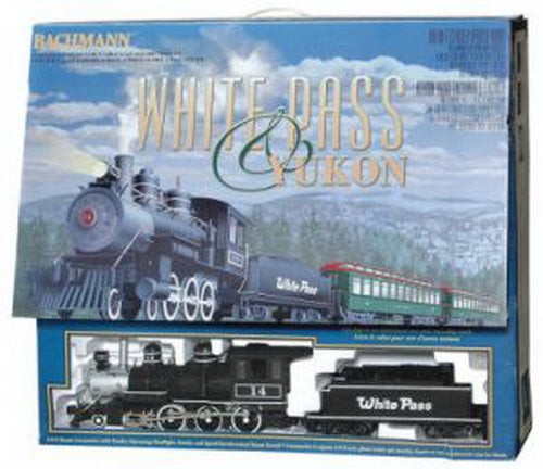 Bachmann 90059 White Pass & Yukon G Gauge Steam Starter Train Set