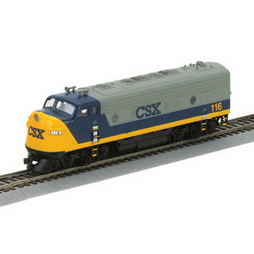 Athearn 80212 HO CSX F7A Powered Diesel Locomotive #116