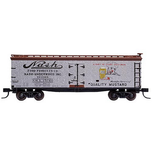 Atlas 41505 N Scale Nash Food 40' Wood Reefer #2