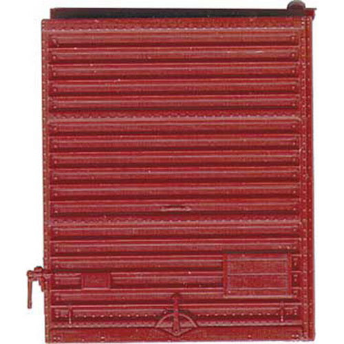 Kadee 2220 HO 8' Foot Youngstown Low Tack Board Doors in Red Oxide