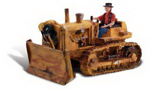 Woodland Scenics AS5562 HO AutoScenes Dewie's Dozer & Figure