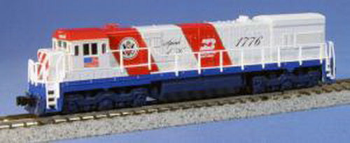 Kato 176-0937 N U30C BN #1776/Bicentennial Powered Diesel Locomotive