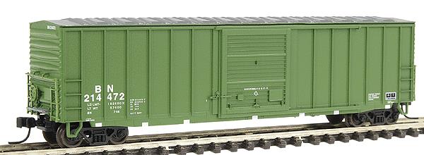 Atlas 45262 N Scale Burlington Northern 50' Precision Design Boxcar #214472