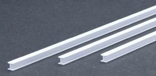 Evergreen Scale Models 286 .188" x 14" Polystyrene H-Columns (Pack of 3)