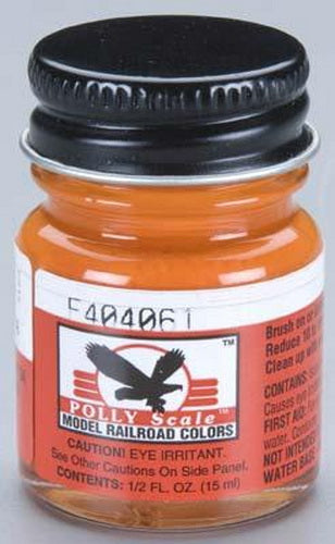 Floquil F404061 CP Red Polly Scale Acrylic Paint - 1/2 oz. Bottle