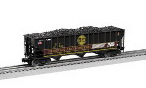 Lionel 6-27450 3-Bay Open Hopper Norfolk & Western