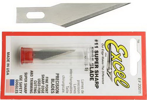 Excel 20011 #11 Double Honed Replacement Blade (Pack of 5)