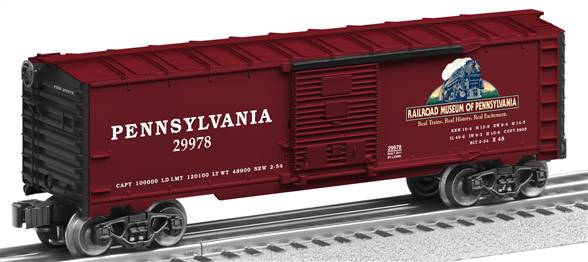 Lionel 6-29978 Railroad Museum of Pennsylvania Boxcar