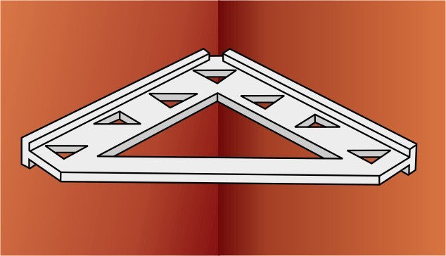 City Classics 209 HO 90 Degree Corner Braces (Pack of 16)