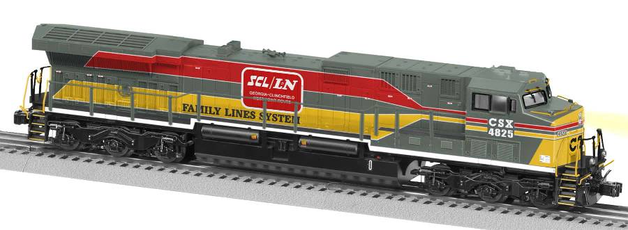 Lionel 6-38411 CSX Heritage Family Lines AC6000 Diesel Locomotive #4825