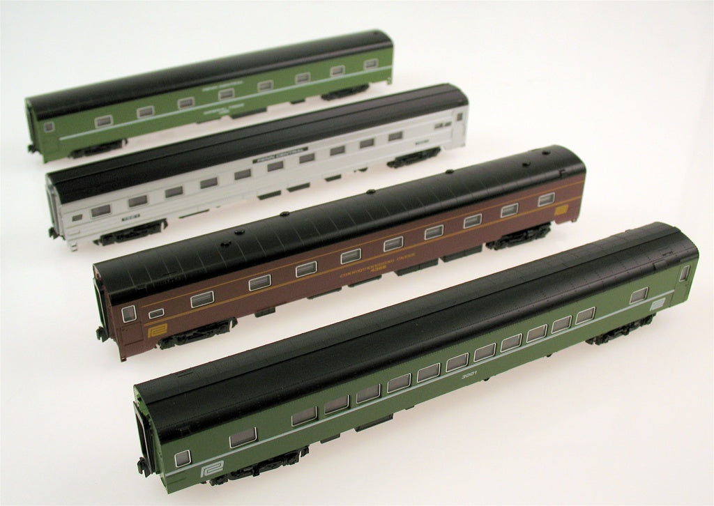 Kato 106-3521 N Penn Central 4-Car Passenger Set