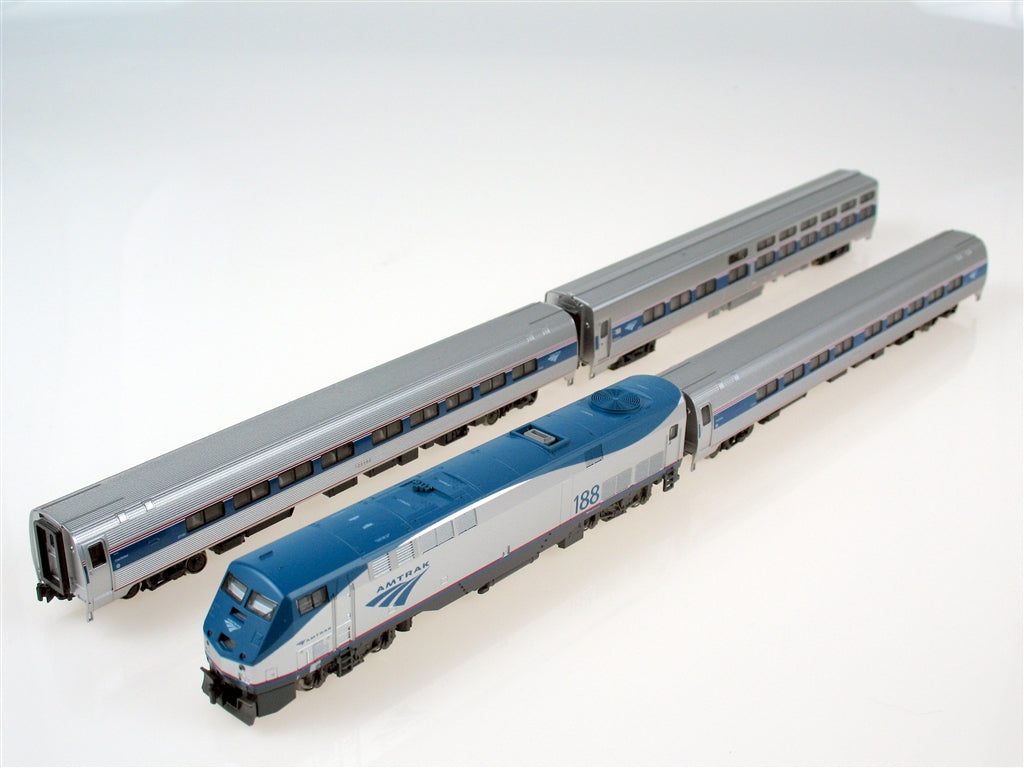 Kato 106-6281 Amtrak P42 Ph VI Intercity Express N Gauge Diesel Train Set  w/DCC