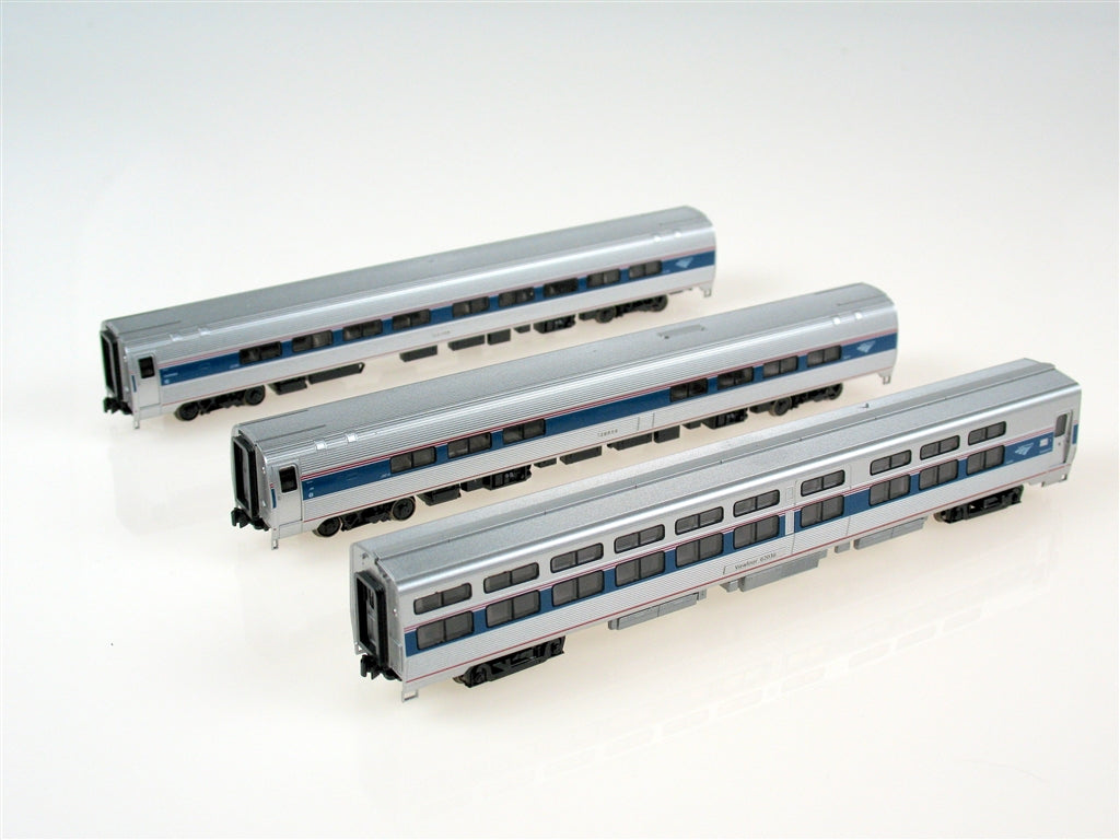 Kato 106-6282 N Amtrak Intercity Express 3-Car Add-On Set