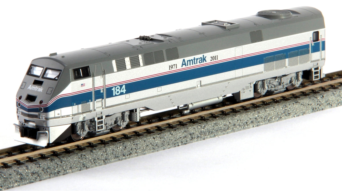 Kato 176-6024 N Amtrak Phase IV 40th Anniversary P42 Genesis Diesel Locomotive