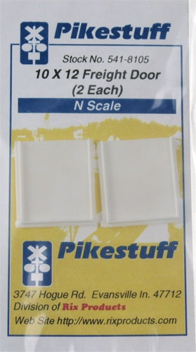 Pikestuff 541-8105 10x12 Freight Doors (Pack of 2)