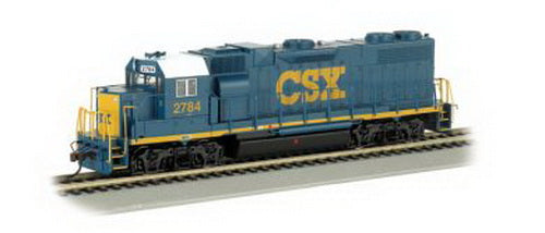 Bachmann 61714 HO CSX Dark Future GP38-2 Diesel Locomotive #2784