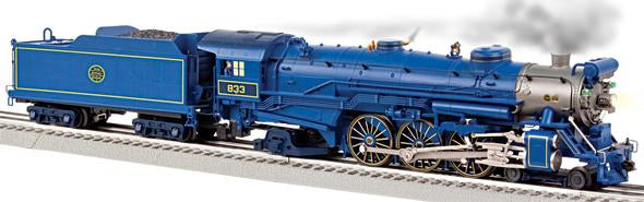 Lionel 6-11423 O CNJ Blue Comet Pacific 4-6-2 Steam Locomotive & Tender #833