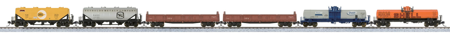 Kato 106-0024 BNSF Wedge GE ES44AC GEVO N Gauge Diesel Freight Train Set