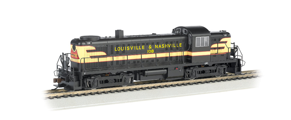 Bachmann 63905 HO L&N ALCO RS3 Diesel Locomotive #108 – Trainz