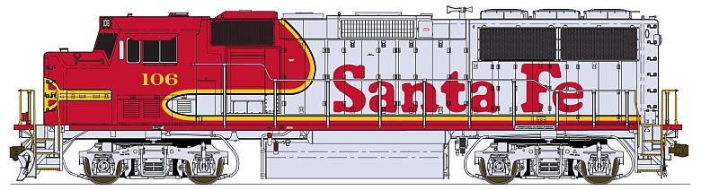 Fox Valley Models 70503 N ATSF GP60M #147