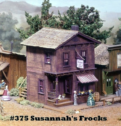 Campbell Scale Models 375-895 HO Susannah's Frocks Kit