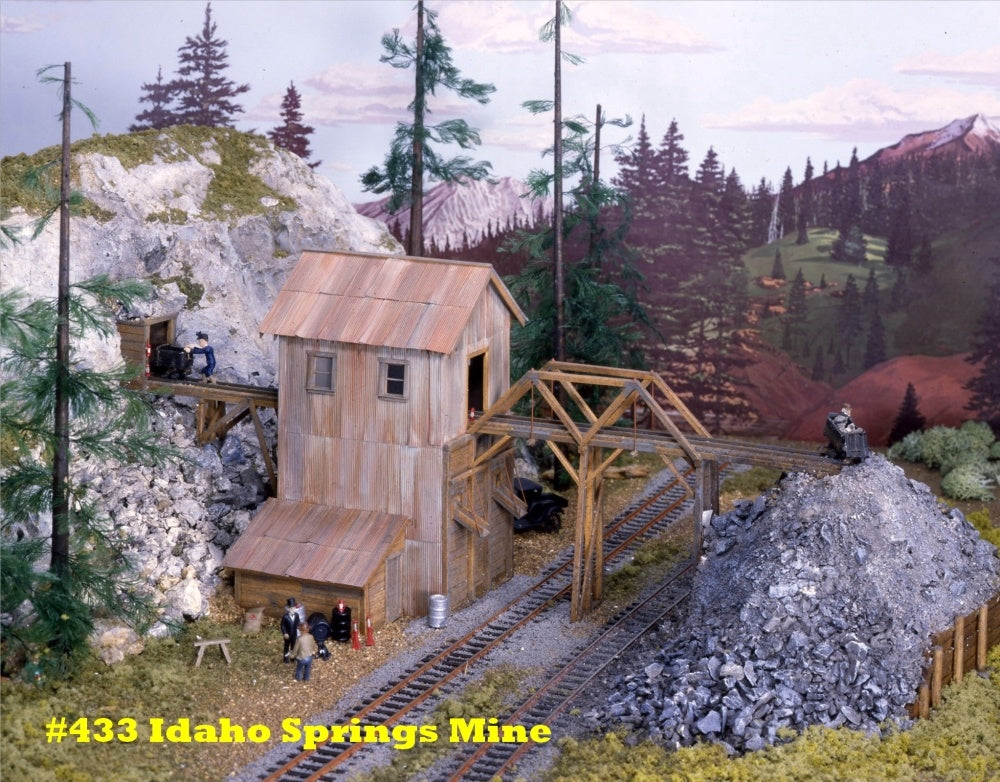 Campbell Scale Models 433 HO Idaho Springs Mine Building Kit